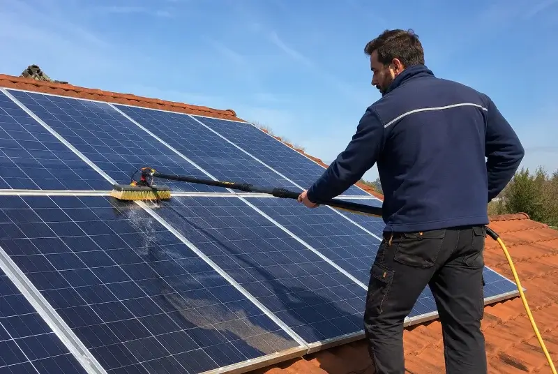 Nettoyage et entretien de panneaux solaires à Saint-Mesmin